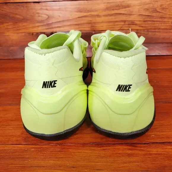 Nike Zoom Rotational 6 Green/Volt Throw Shoes w/ Bag Size 9.5 685131-700 - Picture 4 of 9